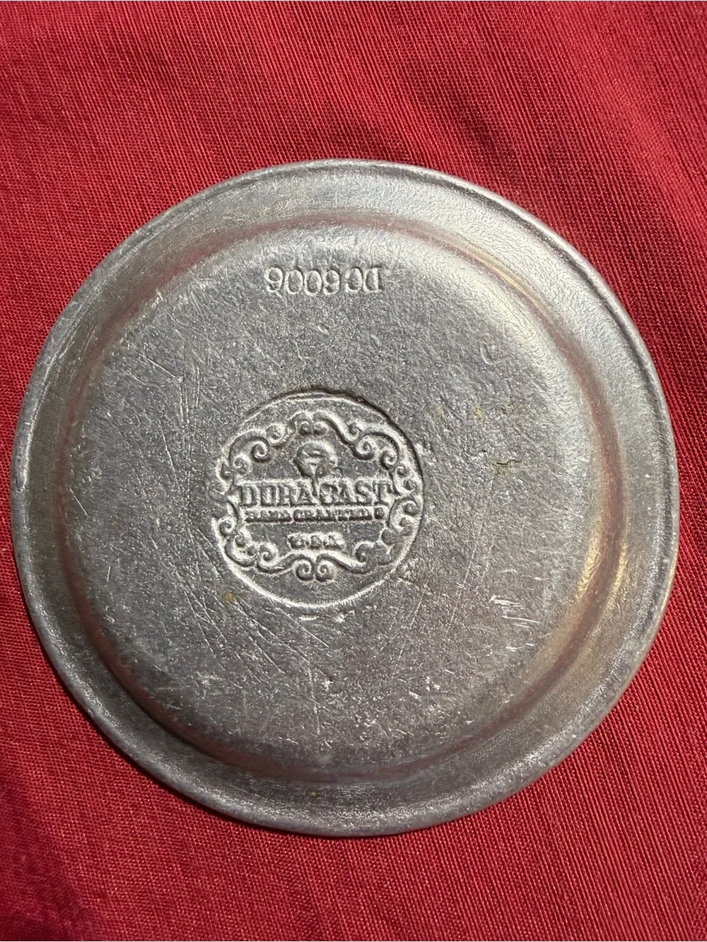 Duracast Massachusetts Bicentennial Pewter Plate